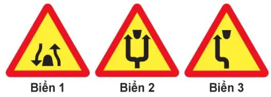 Biển nào báo hiệu Chú ý chướng ngại vật?