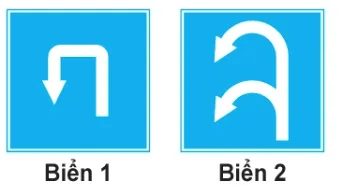 Biển nào cho phép quay đầu xe?
