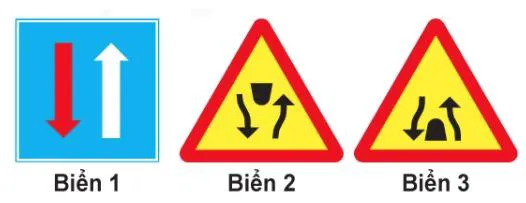 Biển nào báo hiệu Đường đôi?