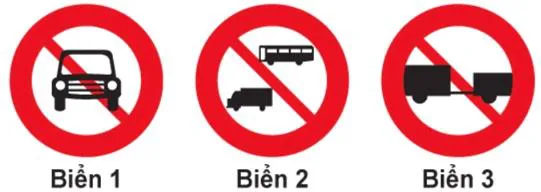 Biển nào cấm xe ô tô tải?